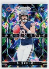 2024 Panini Prizm Prizmatic Caleb Williams Green Ice #1 card
