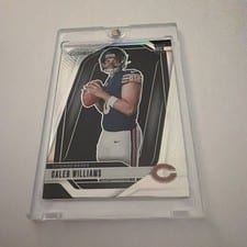 Caleb Williams 2024 Panini Prizm Rookie Variation Silver card