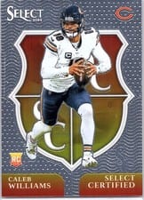 2024 Panini Select Select Certified Rookies Caleb Williams #1 card