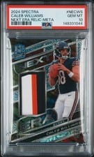 2024 Panini Spectra Next Era Relics Caleb Williams #NE-CWS card
