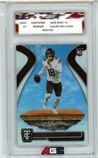 2024 Panini Totally Certified Totally Gems Caleb Williams #1 card
