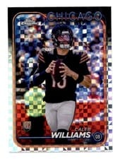 2024 Topps Chrome Caleb Williams #202 card