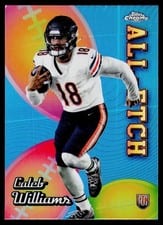 2024 Topps Chrome Chrome All-Etch Caleb Williams #CAE-CW card