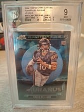 2024 Topps Chrome Cosmic Planetary Pursuit - Uranus Caleb Williams #PPU-CW