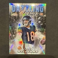2024 Topps Chrome Dazzling Debuts Caleb Williams #DD-1 card