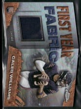 2024 Topps Chrome First Year Fabric Relics Caleb Williams #FYF-CW card