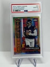 2024 Topps Chrome Into Existence Caleb Williams #IE-1 card