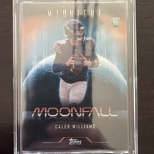 2024 Topps Midnight Moonfall Caleb Williams #M-1 card