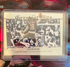 2024 Topps Signature Class Gridiron Ambassadors Caleb Williams #GA-1 card