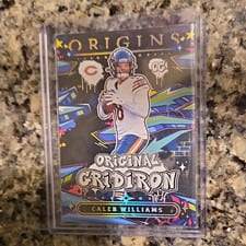 2025 Panini Origins Original Gridiron Caleb Williams #3 card