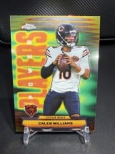 2025 Topps Chrome Power Players Caleb Williams #PP-7 card