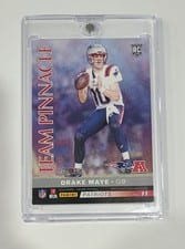 2024 Panini Encore Team Pinnacle Caleb Williams/Drake Maye #11 card