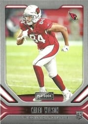 2019 Panini Playbook Base Set Caleb Wilson #179 card