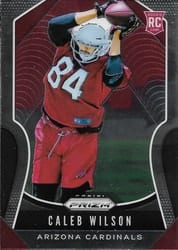 2019 Panini Prizm Base Set Caleb Wilson #367 card