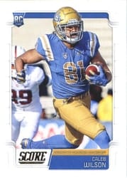 2019 Score Base Set Caleb Wilson #400 card