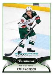 2021-22 Parkhurst Base Set Calen Addison #320 card