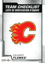 2020-21 O-Pee-Chee Base Set Calgary Flames #555 card