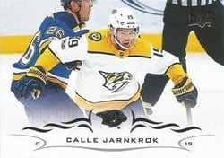 2018-19 Upper Deck Base Set Calle Jarnkrok #102 card