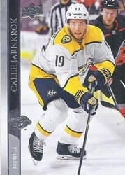 2020-21 Upper Deck Base Set Calle Jarnkrok #106 card