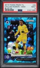 2019 Panini Prizm Premier League Callum Hudson Odoi Blue Ice #29