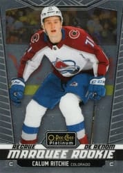 2024-25 O-Pee-Chee Platinum Base Set Calum Ritchie #274 card