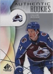 2024-25 SP Game Used Base Set Calum Ritchie #235 card