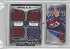 2024-25 Upper Deck The Cup Foundations Quad Jersey Calum Ritchie #F-CR card