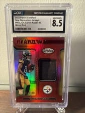 2022 Panini Certified New Generation Jerseys Mirror Calvin Austin III #NGJ-CA card