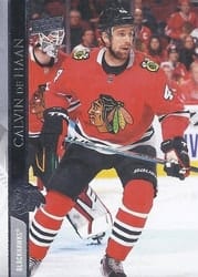 2020-21 Upper Deck Base Set Calvin de Haan #291 card