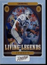 2024 Panini Prestige Living Legends Calvin Hill #LL-CHL card
