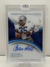 2025 Panini Immaculate Sophisticated Signatures Calvin Hill #5 card