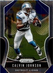 2019 Panini Prizm Base Set Calvin Johnson #276 card