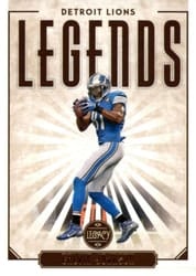 2020 Panini Legacy Base Set Calvin Johnson #107 card
