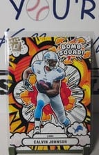 2025 Donruss Bomb Squad Calvin Johnson #BS-CJN card