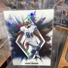 2025 Panini Phoenix Color Blast Calvin Johnson #21 card
