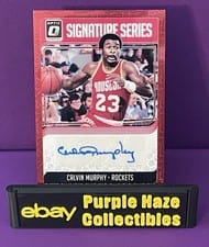 2018 Panini Donruss Optic Signature Series Calvin Murphy #CMY card