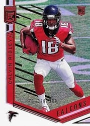 2018 Donruss Elite Base Set Calvin Ridley #161 card