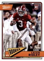 2018 Panini Classics Base Set Calvin Ridley #221 card