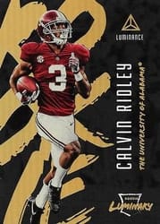 2018 Panini Luminance Luminary Calvin Ridley #3 card
