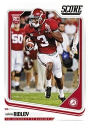 2018 Score Base Set Calvin Ridley #380 card