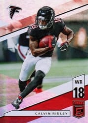 2019 Donruss Elite Base Set Calvin Ridley #53 card