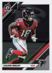 2019 Donruss Optic Base Set Calvin Ridley #7 card