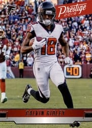 2019 Panini Prestige Base Set Calvin Ridley #135 card