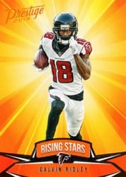2019 Panini Prestige Rising Stars Calvin Ridley #RS-CR card