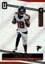 2019 Panini Unparalleled Base Set Calvin Ridley #136 card