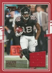 2020 Donruss Donruss Threads Calvin Ridley #32 card