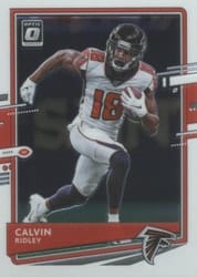2020 Donruss Optic Base Set Calvin Ridley #9 card