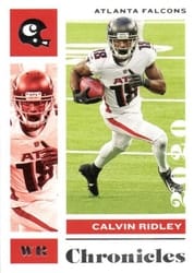 2020 Panini Chronicles Base Set Calvin Ridley #5 card