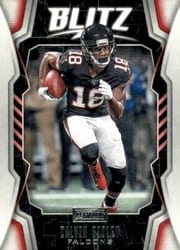 2020 Panini Playbook Blitz Calvin Ridley #BLITZ-1 card