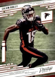 2021 Panini Prestige Base Set Calvin Ridley #33 card